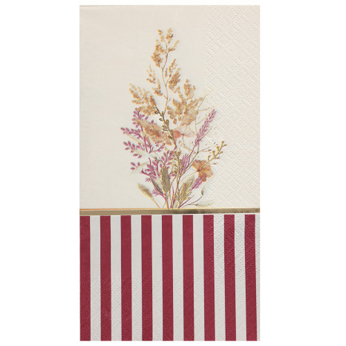 12 SERVIETTES SIENNE AUBEPINNE