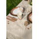 CH.TABLE FLEURS BRODEES