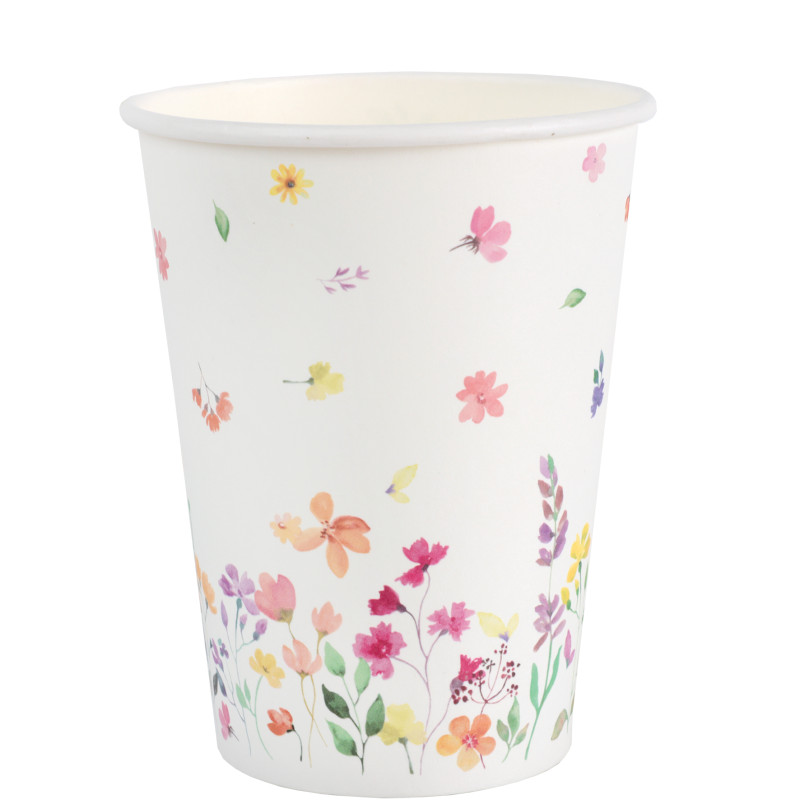 6 GOBELETS PRINTEMPS 27CL