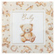12 SERVIETTES LITTLE TEDDY
