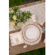 6 ASSIETTES LITTLE TEDDY IVOIRE