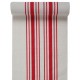 CHEMIN TABLE TORCHON ROUGE 3M