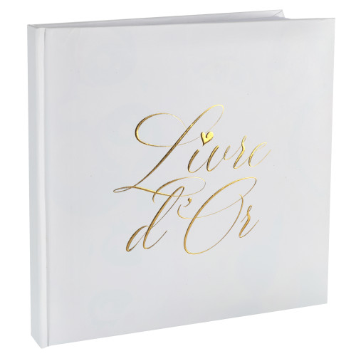 LIVRE D OR BLANC