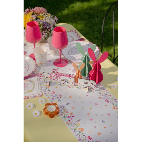CH.TABLE PRINTEMPS MULTICOLORE