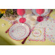 12 SERVIETTES PRINTEMPS MULTICOLORE