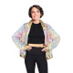 VESTE FOURRURE LEOPARD L