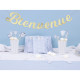 GUIRLANDE LETTRES BIENVENUE OR