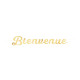 GUIRLANDE LETTRES BIENVENUE OR