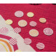 100 CONFETTIS "PINK LEMONADE"