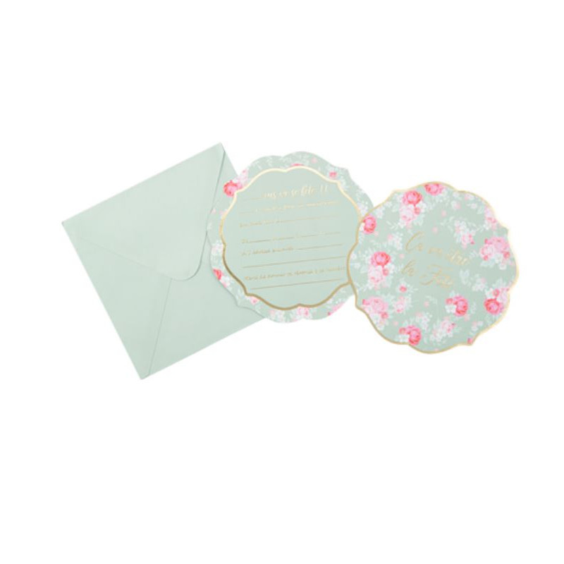8 INVIATIONS CA VA ETRE LA FETE