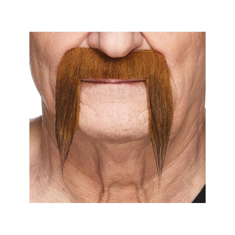 MOUSTACHE PIRATE - ROUX FONCE
