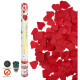 CANON CONFETTIS 80CM COEUR ROUGE