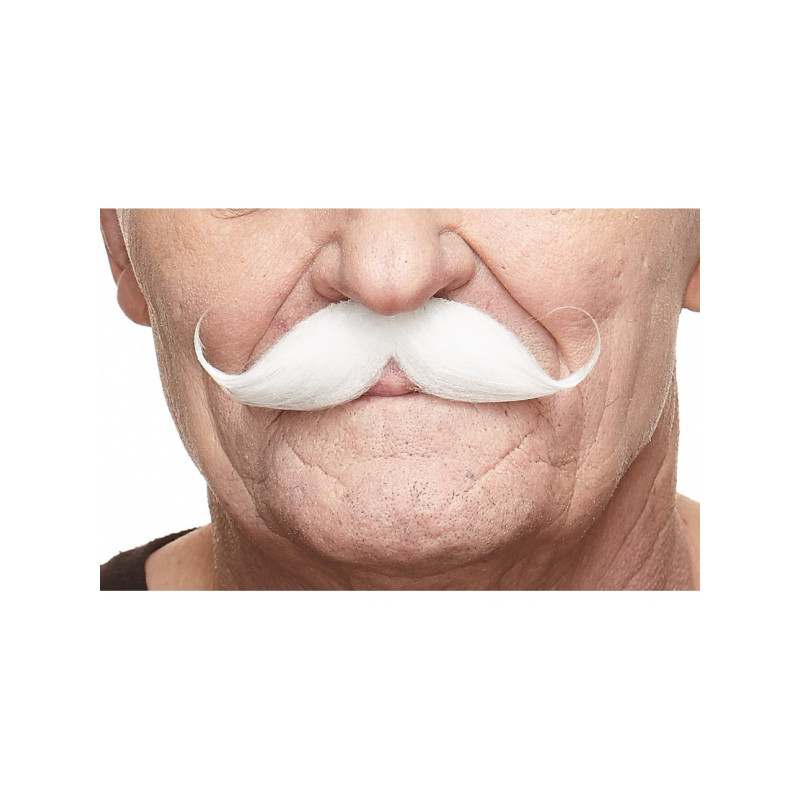 MOUSTACHE GUILLAUME BLANCHE