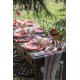 CHEMIN TABLE TORCHON ROUGE 3M