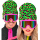 BONNET ANIMALIER LÉOPARD VERT