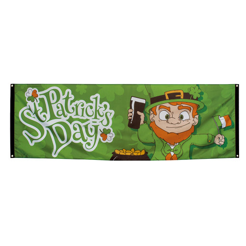 BANNIÈRE ST PATRICK'S DAY 74X220CM