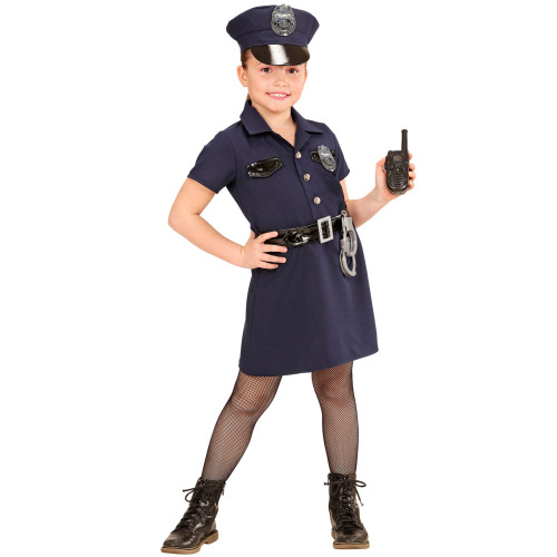 COSTUME POLICIER FILLE 128CM