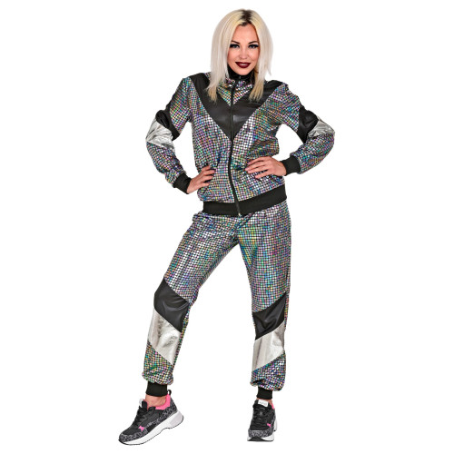 COSTUME ANNEE 80 REFLECHISSANT XL
