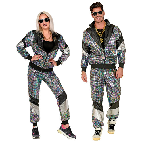 COSTUME ANNEE 80 REFLECHISSANT XL