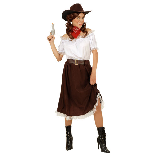 COSTUME COW BOY FEMME M