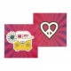 12 SERVIETTES HIPPIE 33X33CM