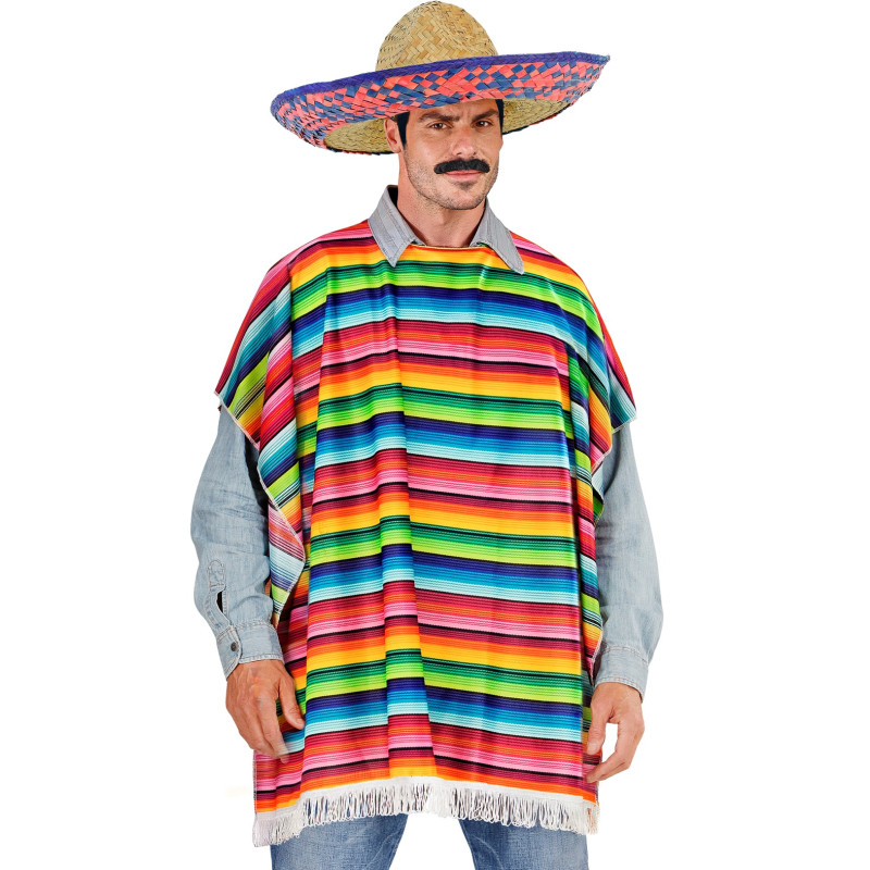 SET PONCHO ET SOMBRERO