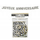 GUIRLANDE LETTRES ANNIV.LEOPARD