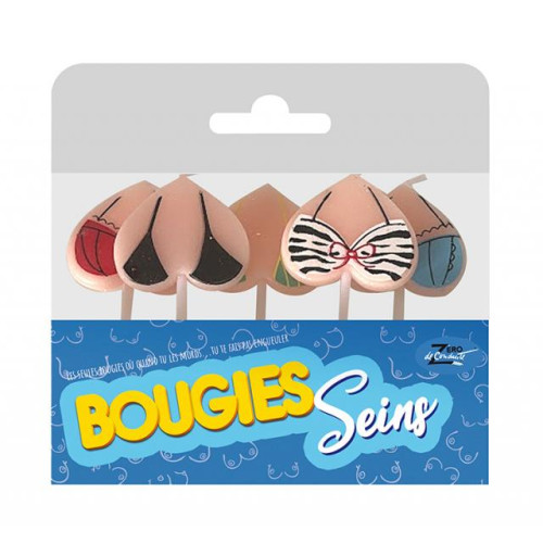 5 BOUGIES PICS SEINS