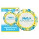 BALLON METAL ROND LEMON