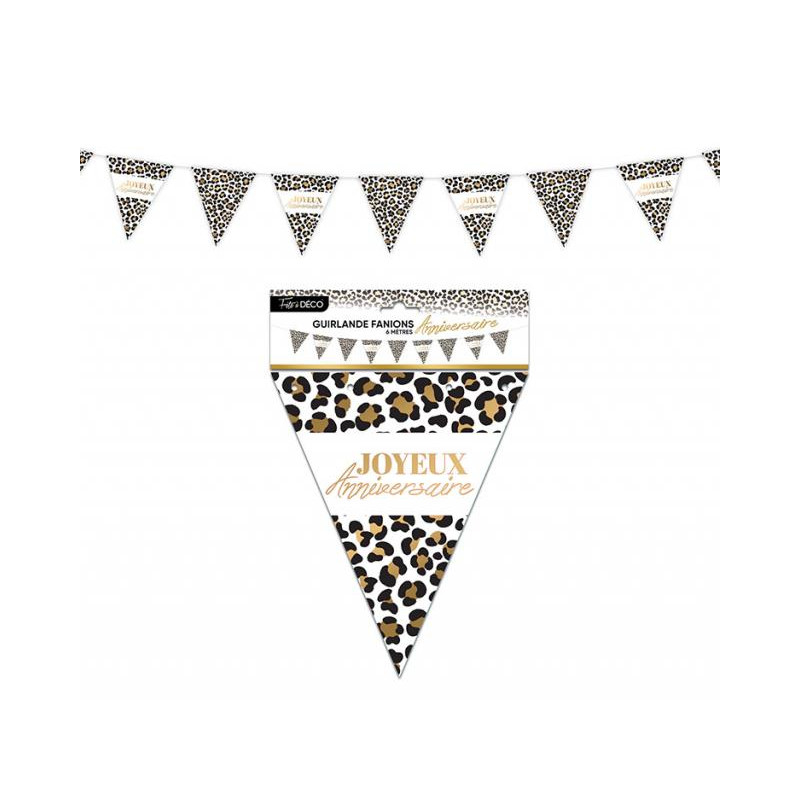 GUIRL FANIONS ANNIV.LEOPARD
