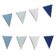 GUIRLANDE POLYESTER BLEU 3 M