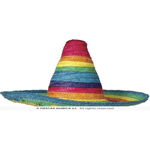 CHAPEAU MEXICAIN MULTICOLORE
