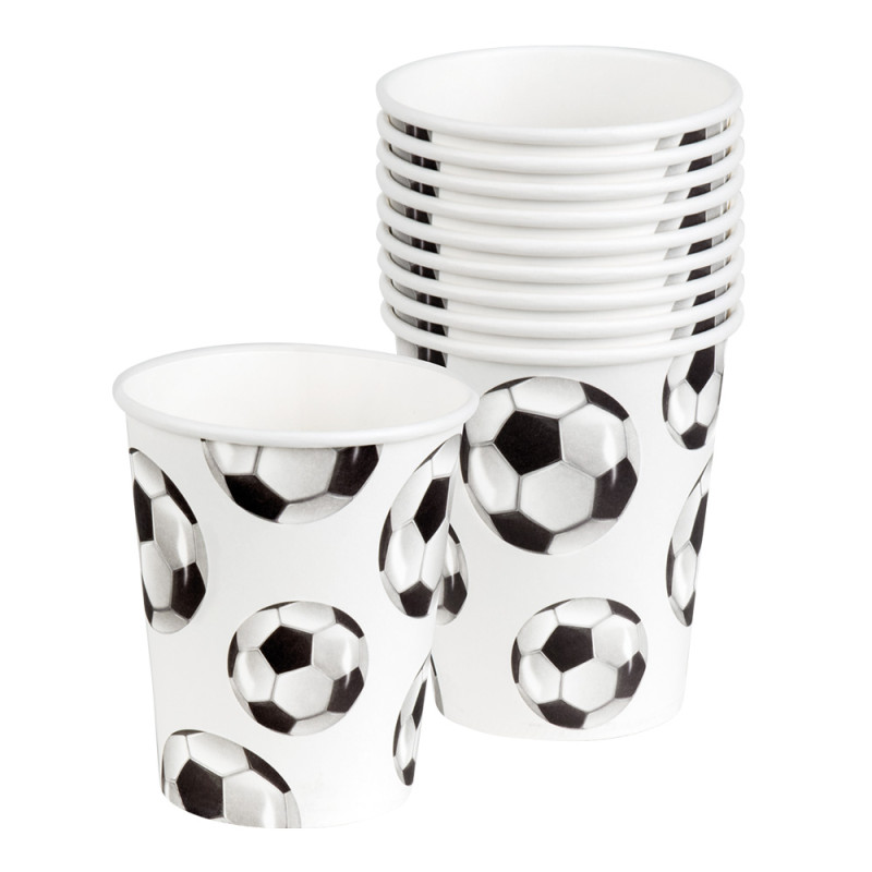 10 GOBELETS FOOTBALL 21CL