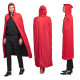 CAPE TWILIGHT NOIR/ROUGE RÉVERSIBLE