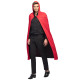 CAPE TWILIGHT NOIR/ROUGE RÉVERSIBLE