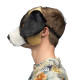 DEMI MASQUE PELUCHE CHIEN