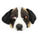 DEMI MASQUE PELUCHE CHIEN