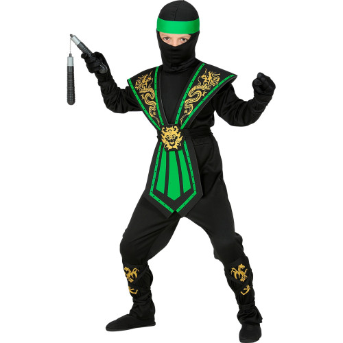 COSTUME COMBAT NINJA VERT 158CM