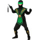 COSTUME COMBAT NINJA VERT 158CM