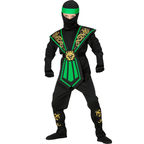 COSTUME COMBAT NINJA VERT 158CM