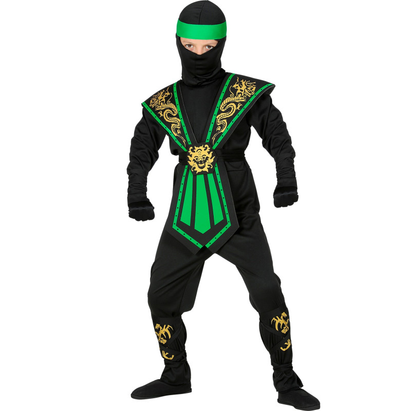 COSTUME COMBAT NINJA VERT 158CM