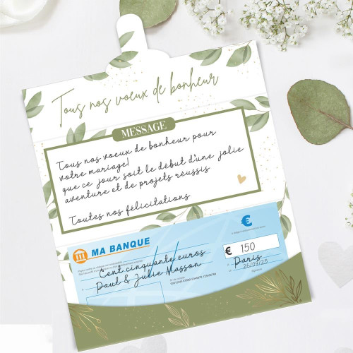 PORTE-BILLET MARIAGE