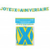 GUIRLANDE LETTRES ANNIV.LEMON