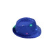 CHAPEAU LED SEQUIN BLEU