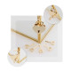 BOITE A BOUQUET/URNE MARIAGE OR