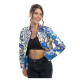 VESTE HOLOGRAPHIQUE FEMME M