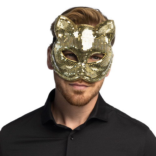 DEMI-MASQUE DISCO CAT OR