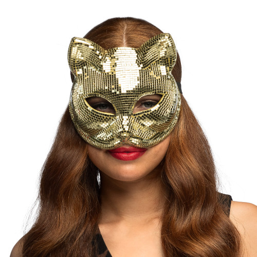 DEMI-MASQUE DISCO CAT OR