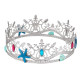 METAL COURONNE REINE DE LA MER