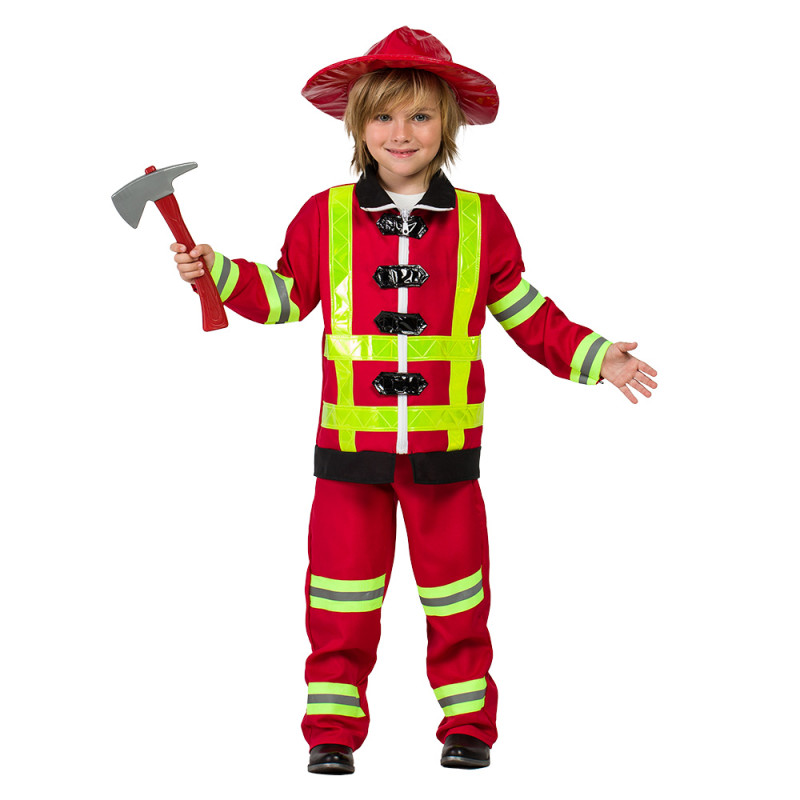 COSTUME POMPIER SULLIVAN 5/6 ANS